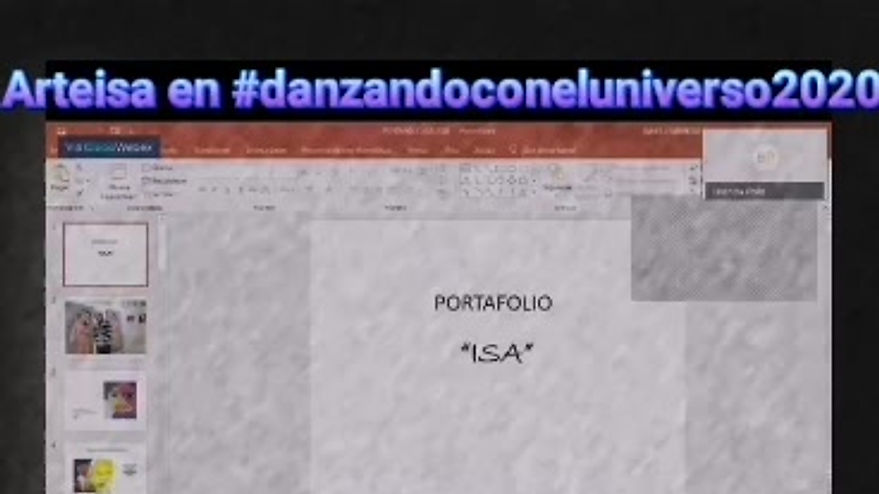 ArteIsa en #DanzandoConElUniverso2020